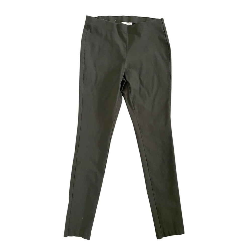 MICHAEL Michael Kors Olive Green Pull On Elastic Waist Skinny Pants Size M